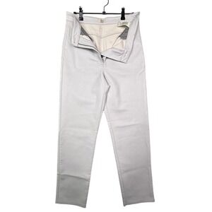 Wilfred Aritzia‎ White Skinny Pants Size 8 Stretch Casual Chic